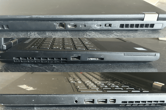 Lenovo ThinkPad P52 – Intel Core i7-8850H – 16 Go RAM – SSD NVMe 256 Go – Windows 11 Pro 25H2