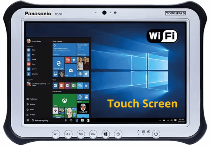 Tablette Durcie Panasonic FZ-G1 I5 8 Go 256Go SSD Wifi Bluetooth HDMI-   - Copie