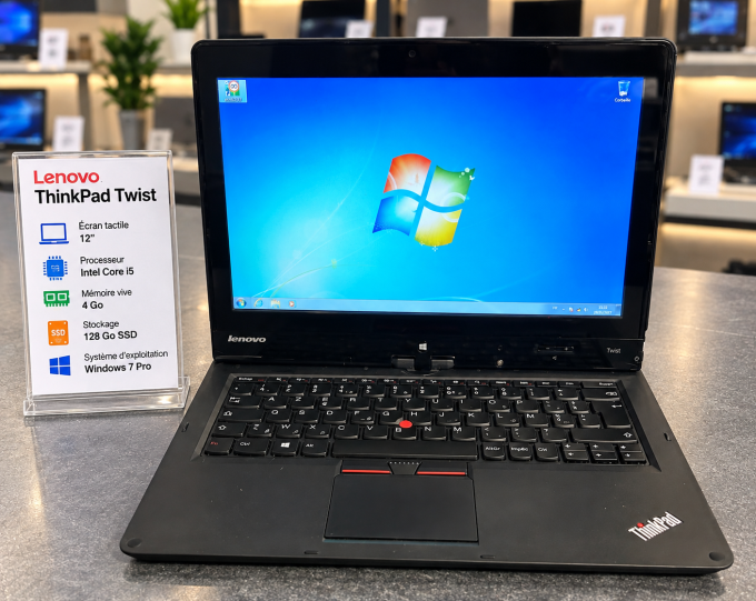 Lenovo twist Tactile  - 12"  I5 128 SSD 4Go AZERTY TACTILE