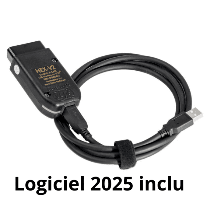 VagCom HEX V2 HQ + mises à jour en ligne 2025+