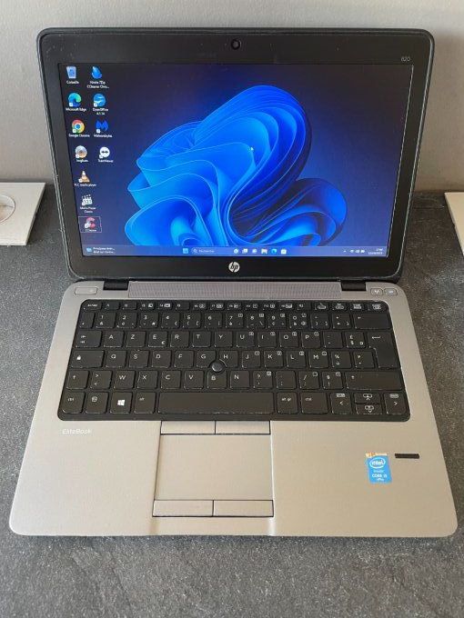 HP Élitebook 820G1 core i5 1,90GHz 180Go SSD 8Go  AZERTY - windows 11 et Office 2021 pro
